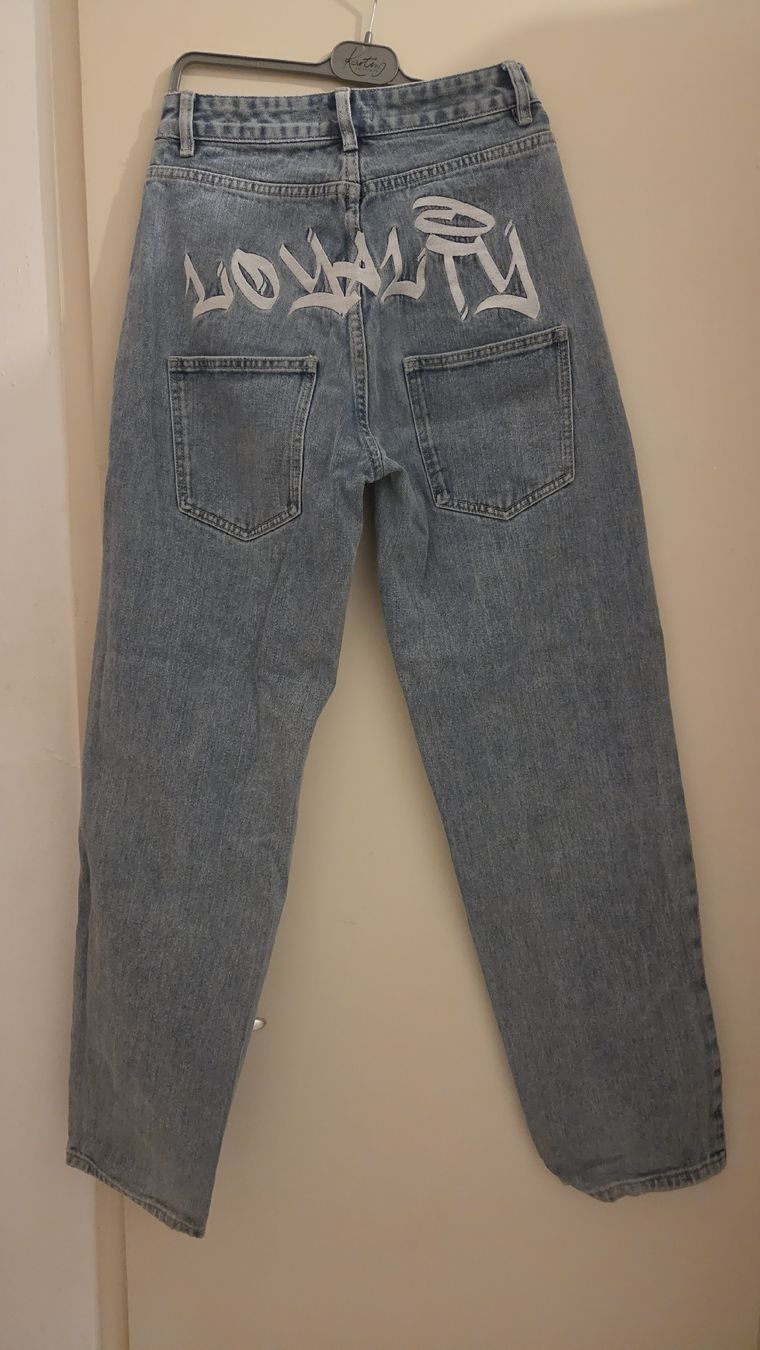 Jeans: Jean taille haute bleu clair taille S  – Neu (gemäss Beschreibung) aus Meyrin von Maribel81 1