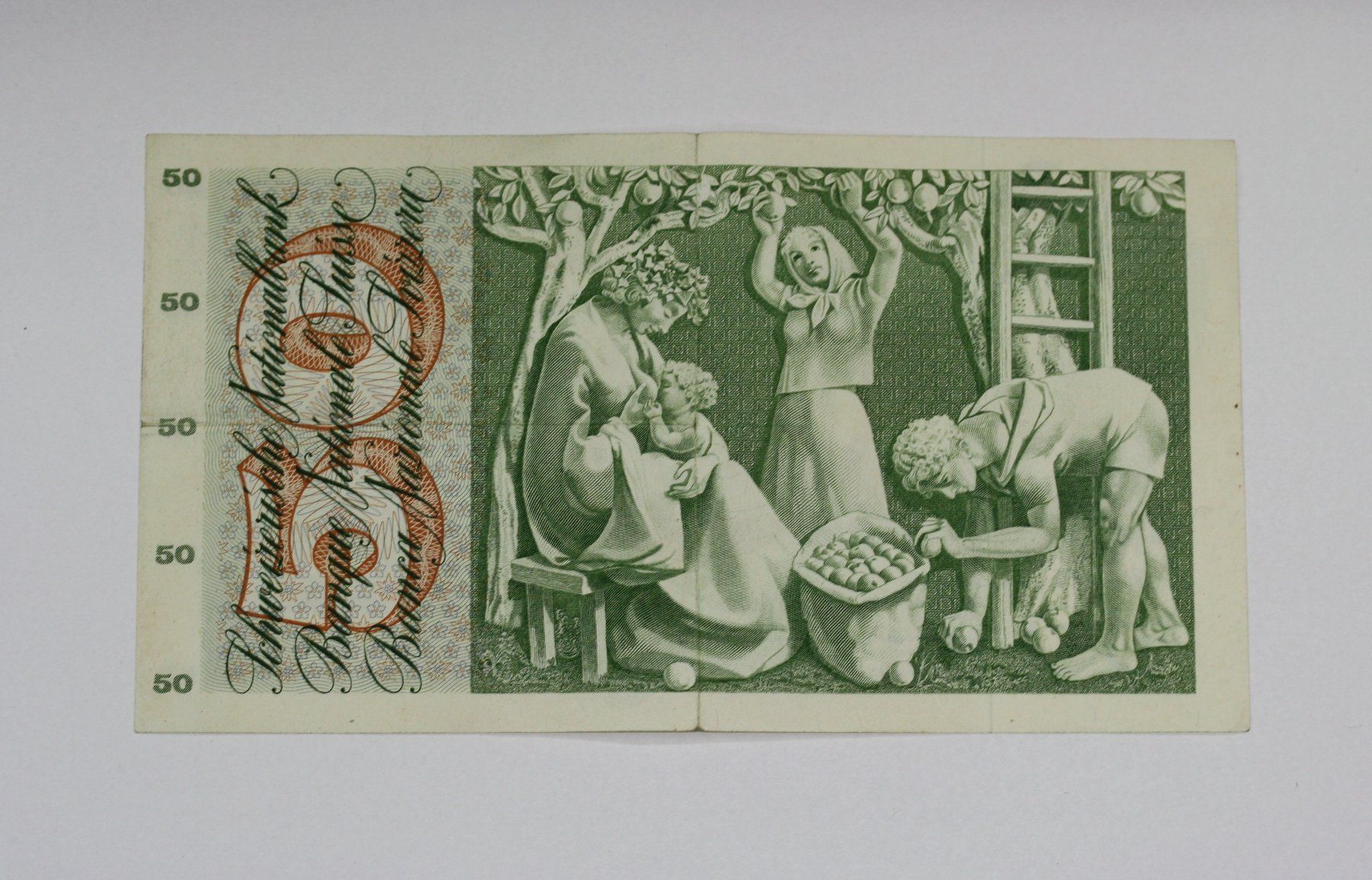 Banconote: 50 Franken Note 1974 – Nuovo (secondo la descrizione) da Chur venduto da Invinoveritas 1