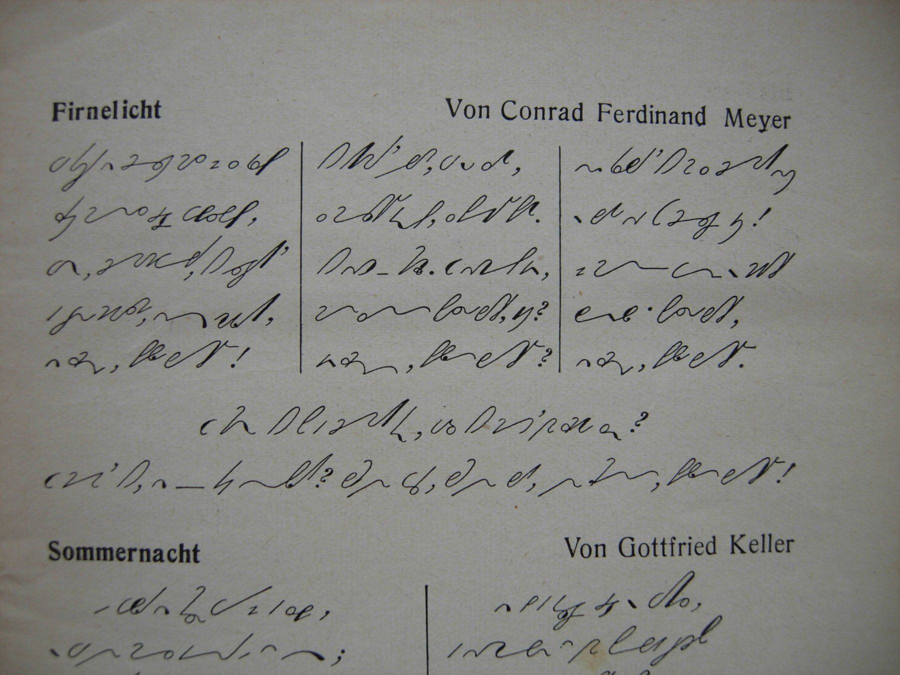 Libri: Stenographisches Lesebuch - Firnelicht – Usato da Dübendorf venduto da rumpumpel 6