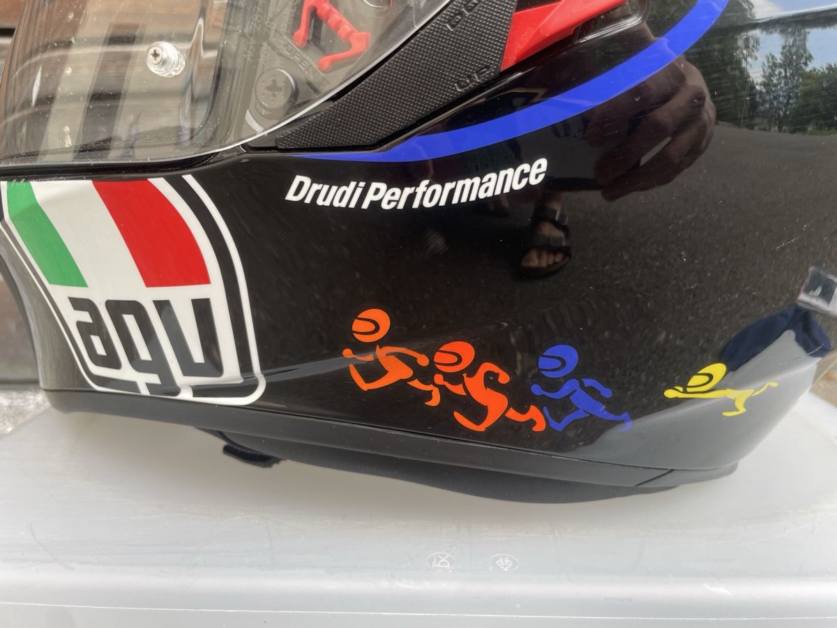 AGV Caschi & visiere: AGV Valentino Rossi Motorradhelm – Nuovo (secondo la descrizione) da Triesen venduto da MichaelMyers123 3