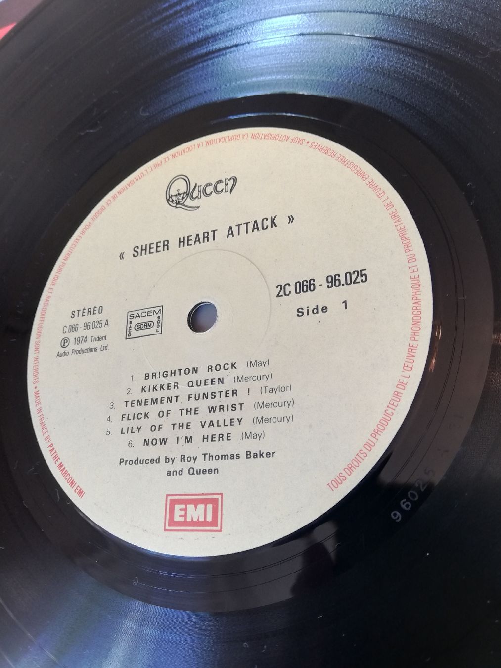 Schallplatten: Queen - Sheer Heart Attack – Gebraucht aus Dornach von  4