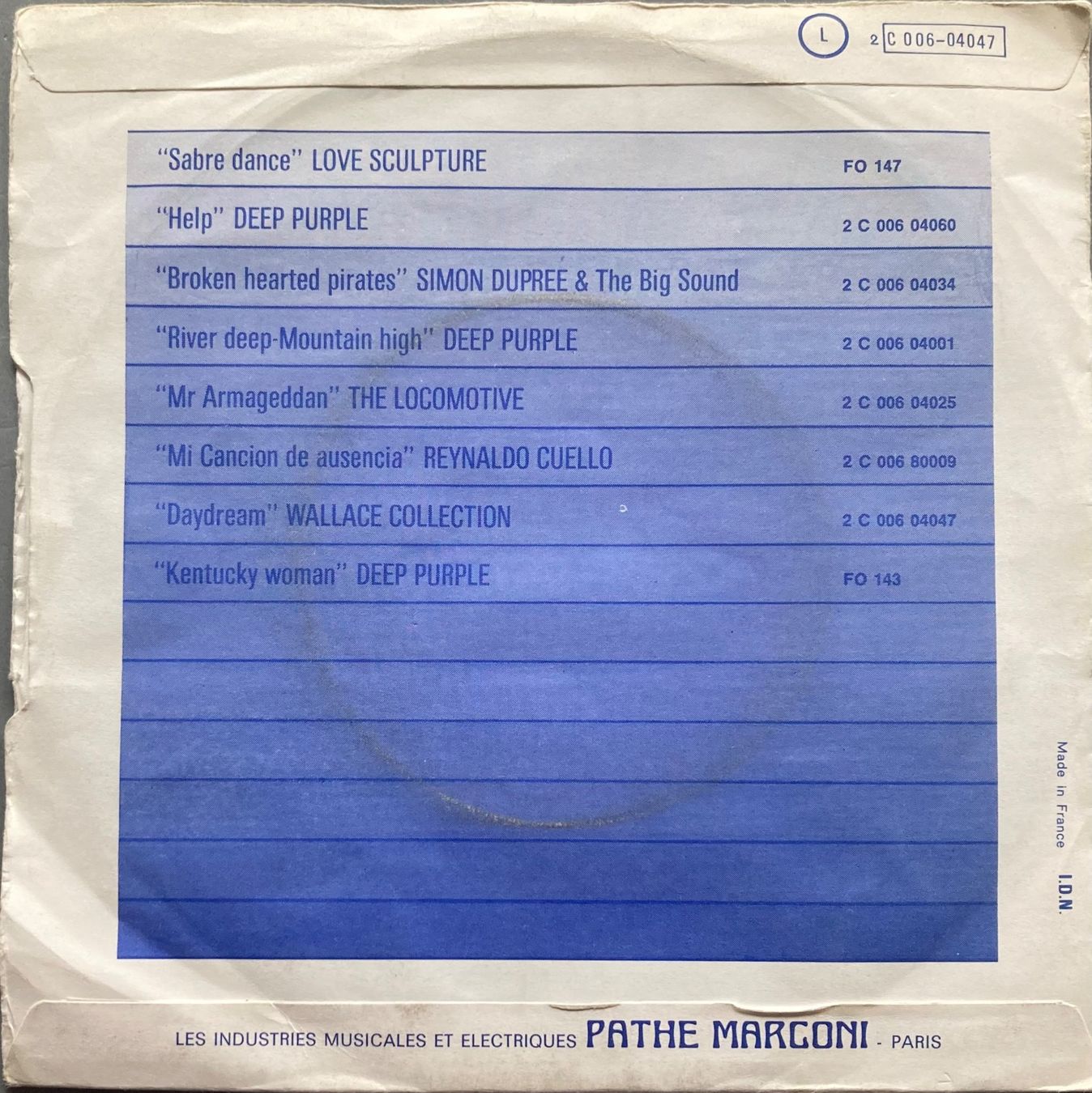 Dischi in vinile: B.J. THOMAS - ROCK & ROLL LULLABY – Usato da Poliez-Pittet venduto da Newtown-Records 1