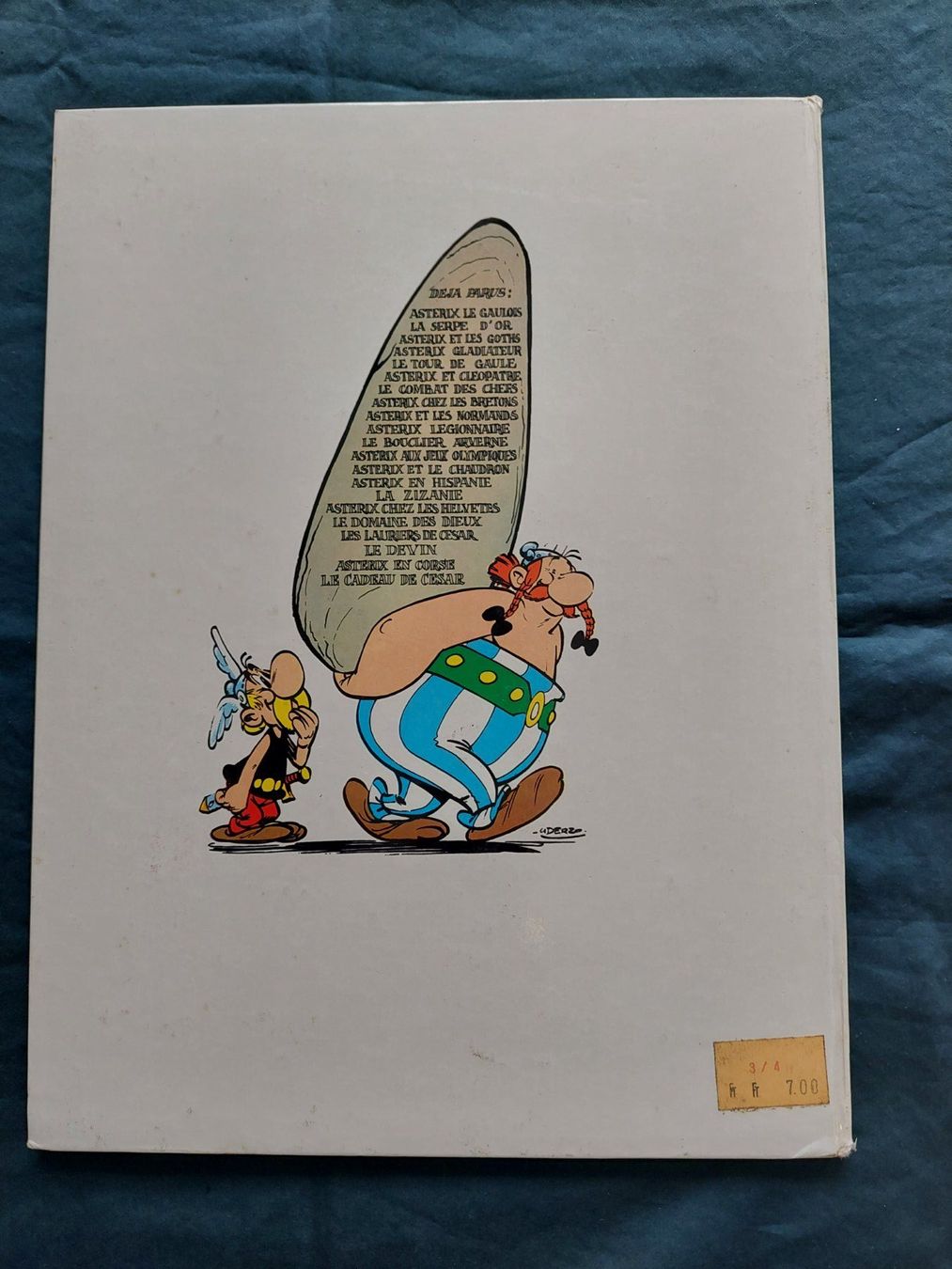 Fumetti: Astérix Le Cadeau De César EO 1974 – Usato da Genève venduto da Blu_BD 1