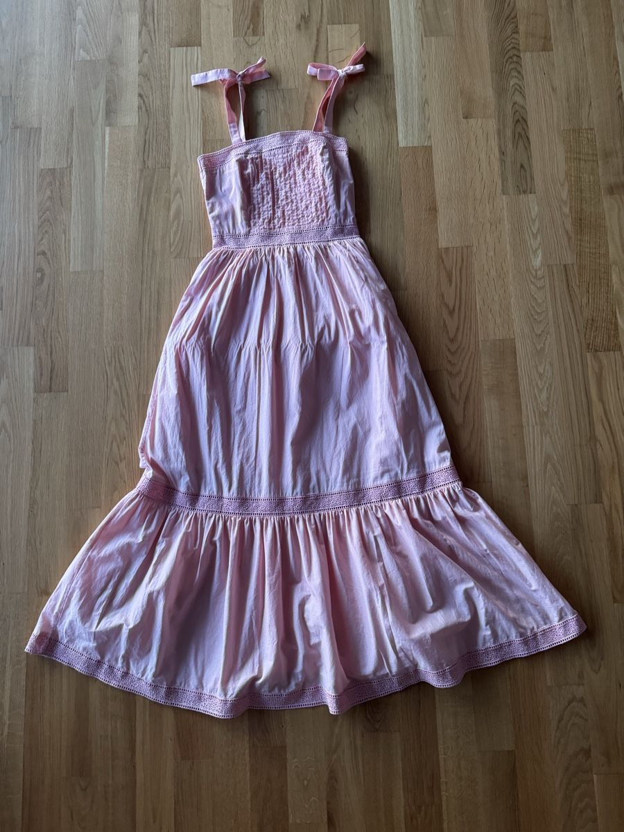 Other Stories Kleider: Rosa Midi-Kleid mit Bindebänder von &otherstories – Neu (gemäss Beschreibung) aus Zürich von Le_juste_brix 4