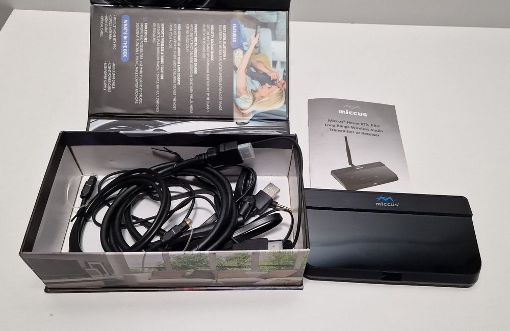 Miccus Home RTX PRO Wirless Bluetooth Audio Transmitter Kaufen auf