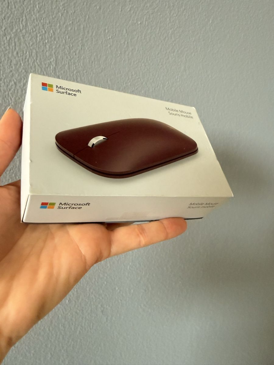 Microsoft Mouse: Microsoft Surface Mouse rot Burgundy - Top Zustand! – Nuovo (secondo la descrizione) da Staad SG venduto da Chirrari 1