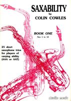 studio music - Saxability 14 Saxophone Trios by Colin Cowles