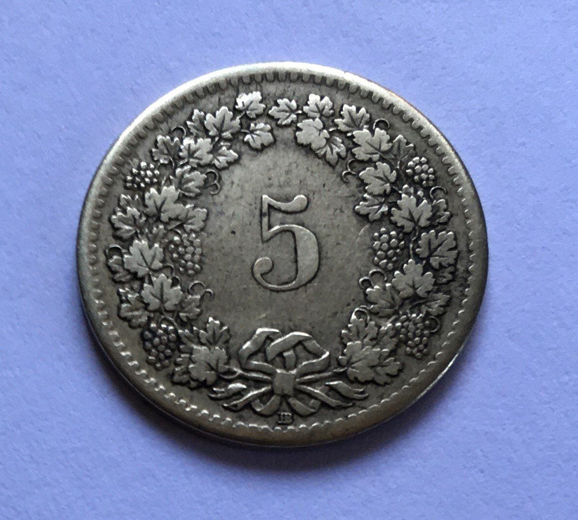 Toutes les monnaies: 1850 5 Rappen -unz – D'occasion à Kirchberg SG par Helveticus00 2