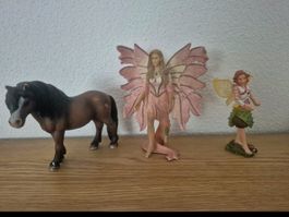 🧚‍♀️🐴 3 zauberhafte Schleich-Figuren – Pferd und Feen ✨🌸