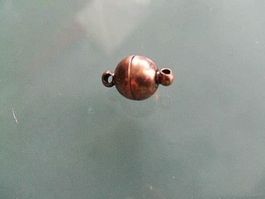 Magnetverschluss  kupfer    14x8mm