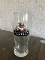 12 Biergläser, Miller Genuine Draft, Top Zustand, Neu!