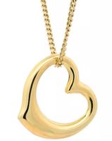 Anhänger Swingheart aus 333 - mit Kette s925