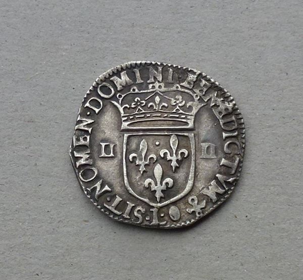 Toutes les monnaies: Frankreich ++ 1/4 Ecu 1643 L – D'occasion à Walkringen par Casablanca777