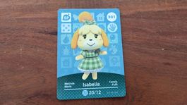 Animal Crossing amiibo Karte, Isabelle / Melinda, Nr. 301