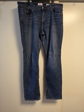 Jeans S.Oliver blue denim size 44 good condition