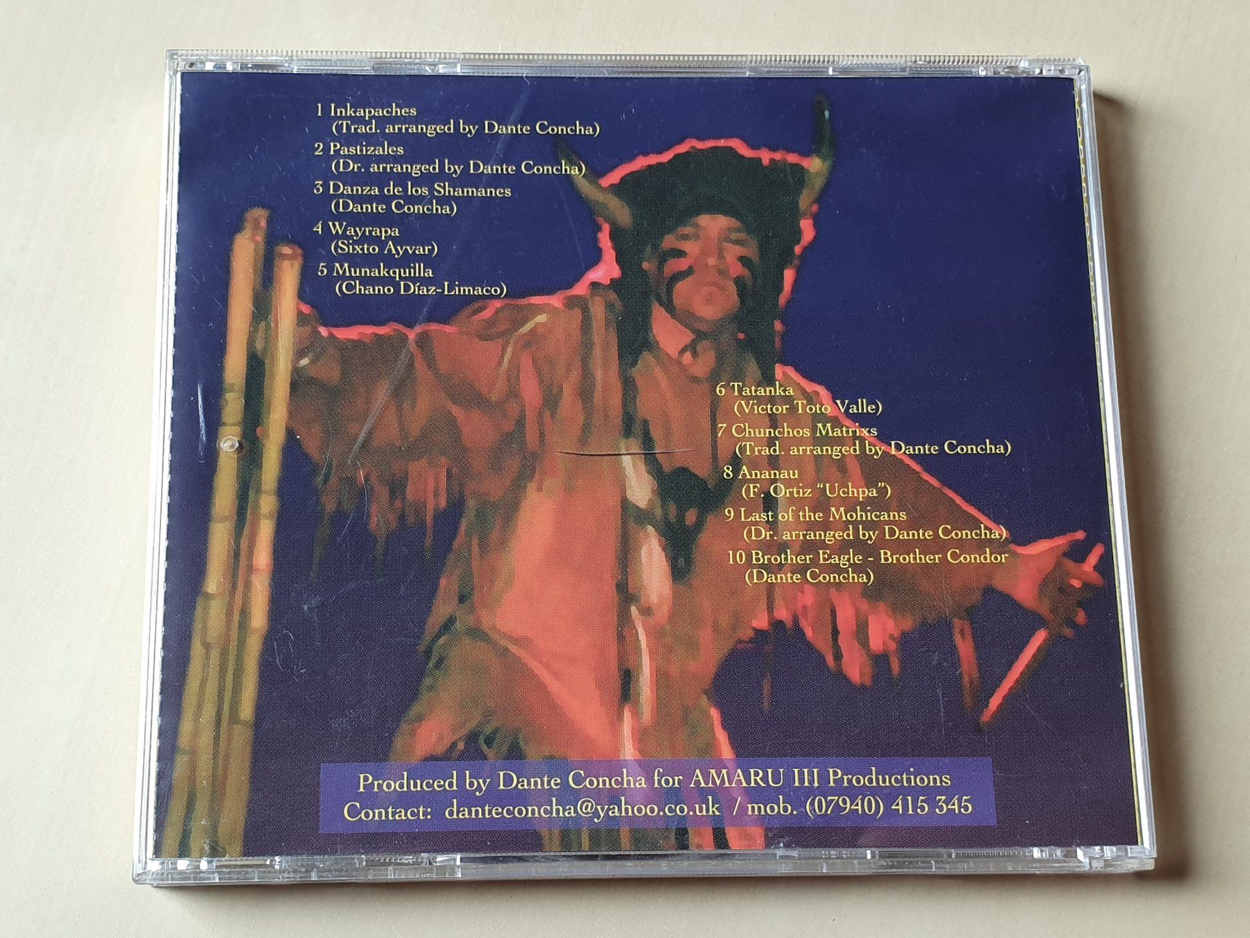 CDs: Amaru III Inkapaches – D'occasion à Stansstad par collectorsshop 1