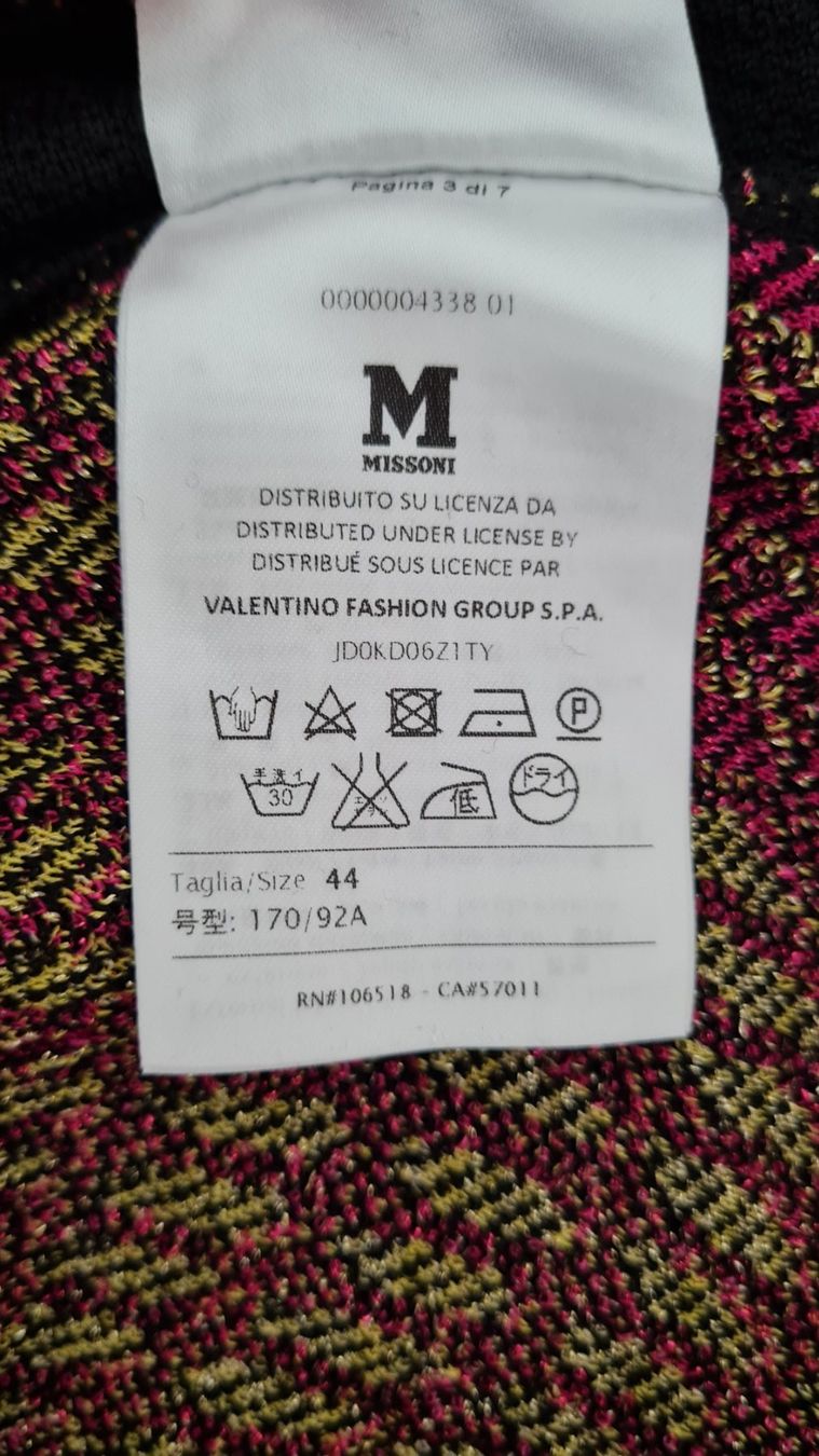 Missoni Vestiti: Robe Missoni maille taille 38 – Usato da Payerne venduto da wardi11 6