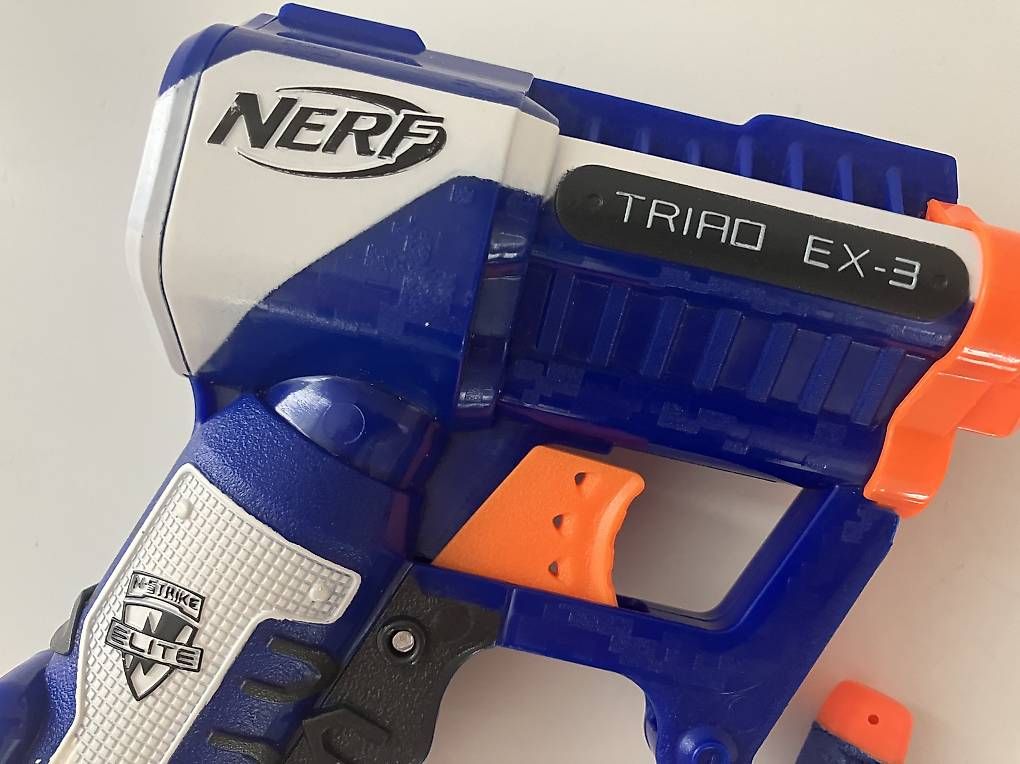 Giocattoli: Nerf TRIAD EX-3 – Usato da St-Cierges venduto da bin_27k6 2