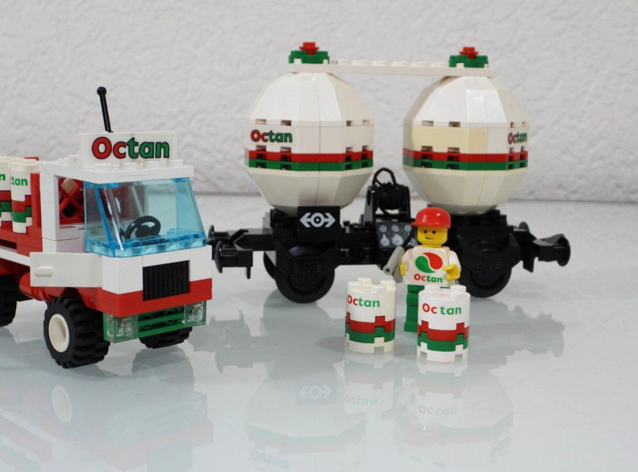Lego Baukästen: LEGO EISENBAHN 4537 OCTAN TWIN TANK EISENBAHN WAGON – Gebraucht aus Turbenthal von Ddanuh 5