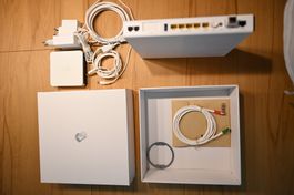 Internet-Box 3 Swisscom, Router, WLAN, weiss, mit TV-Box