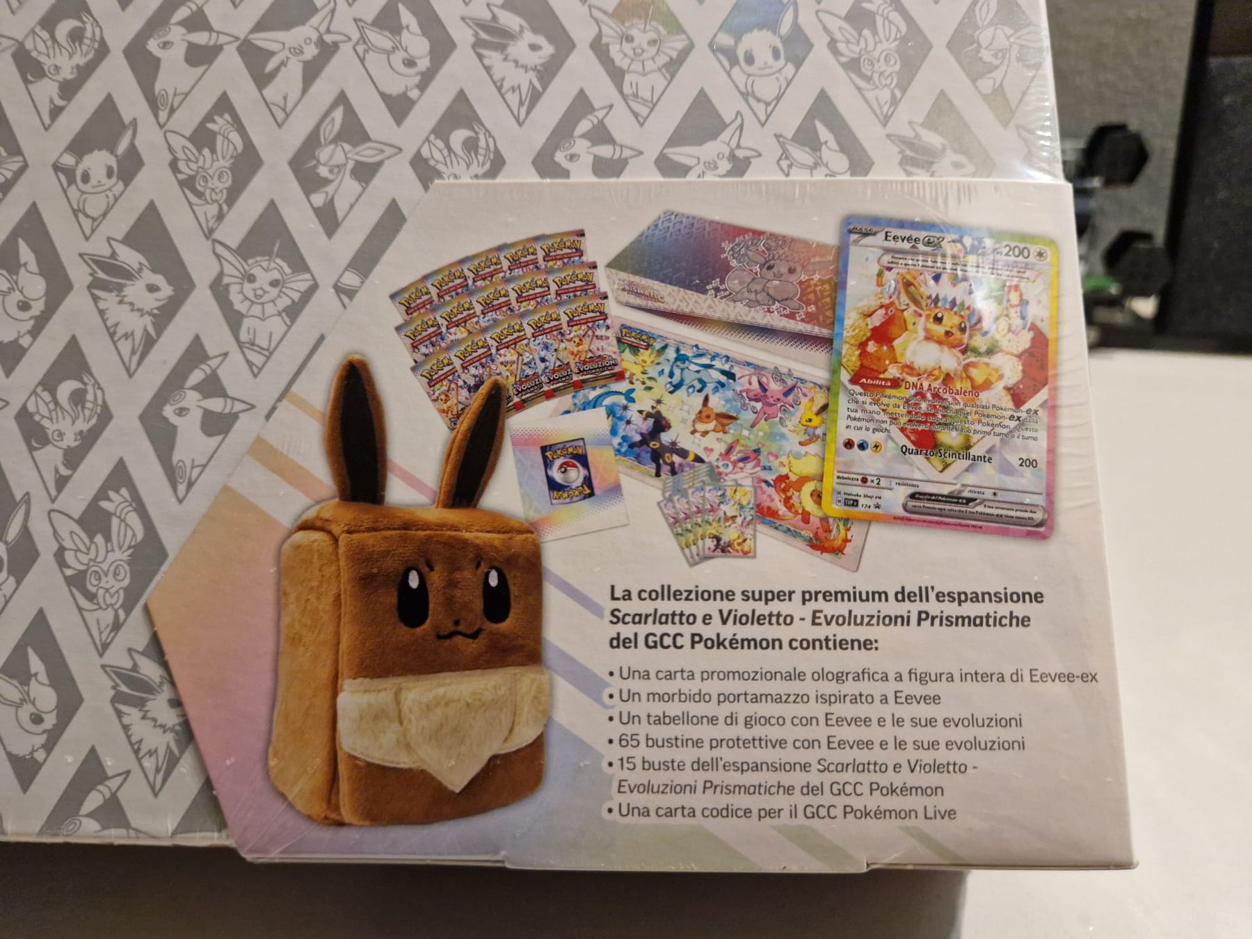 Pokémon Carte collezionabili: Pokemon Prismatic Evolutions Super Premium Collection – Nuovo e nell'imballaggio originale da Lostallo venduto da cha_lx5j 3