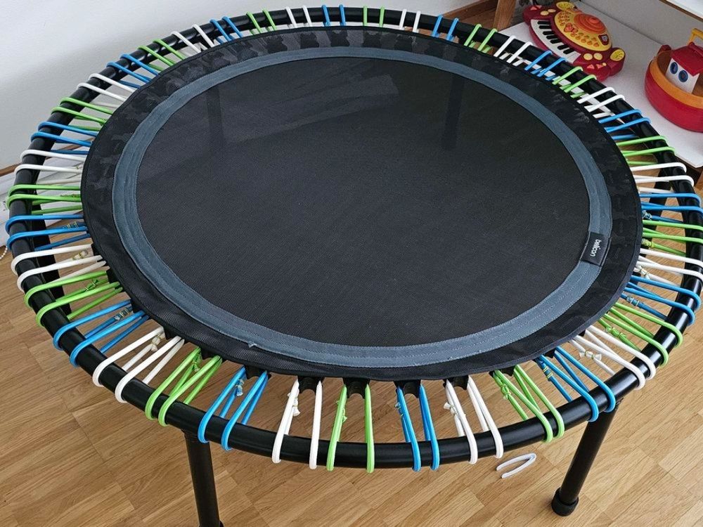 Bellicon Fitness Trampoline 100 Cm (Beige), Practical Folding Legs - View #5
