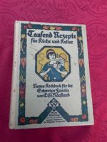 Antik Rar Tausend Rezepte für Küche und Keller 1924