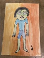 Art brut outsider art Peter Ammon 2022 auf Papier