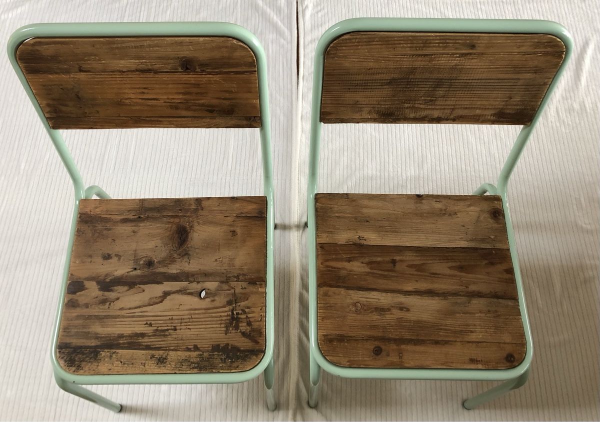 Sedie: Stühle Metall,Holz – Usato da Hünenberg venduto da Smile77..