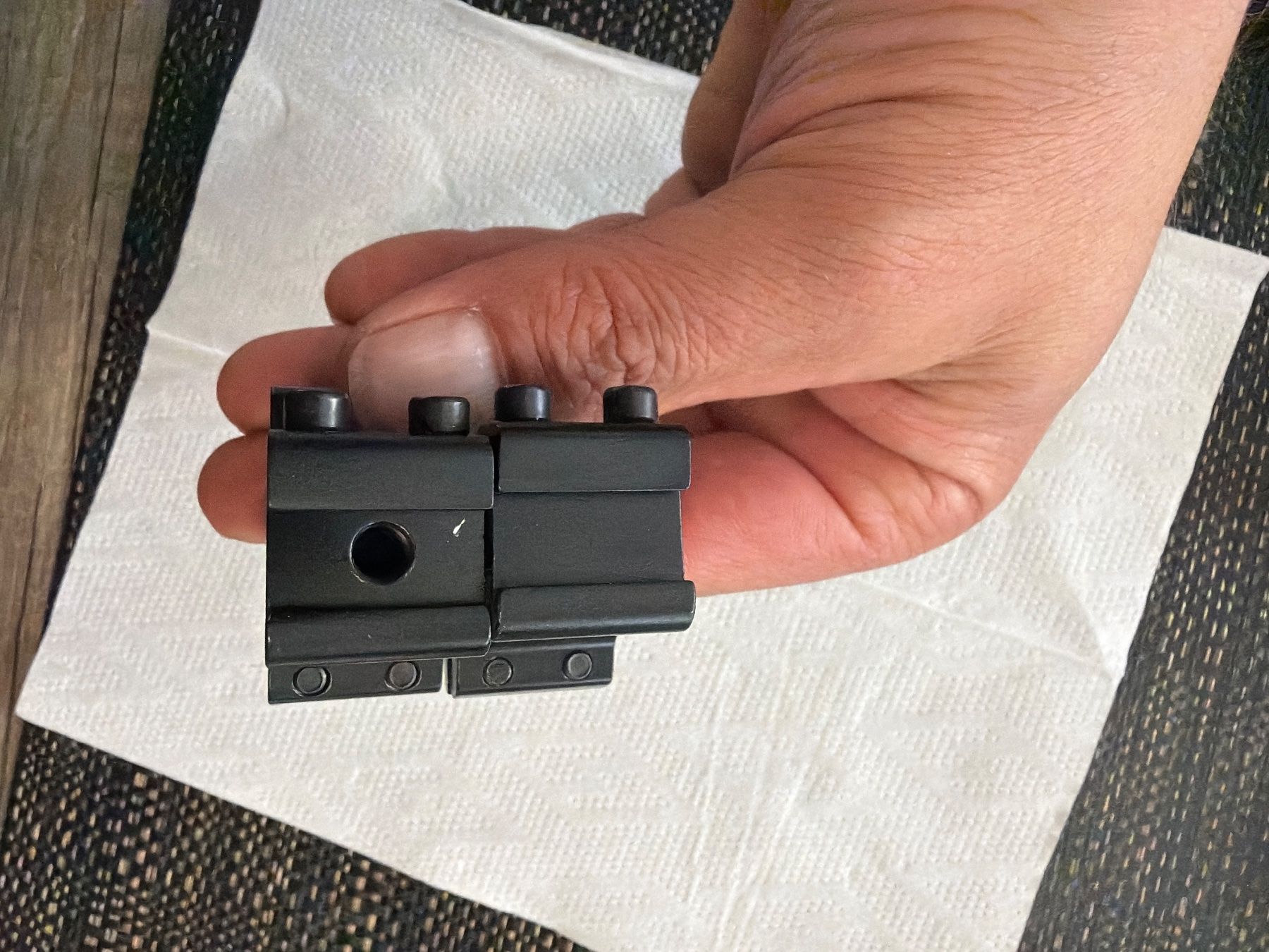 Schweizer Armee Uniformi: Scope Mount diamètre 24mm – Usato da Lausanne venduto da Erion2015 1