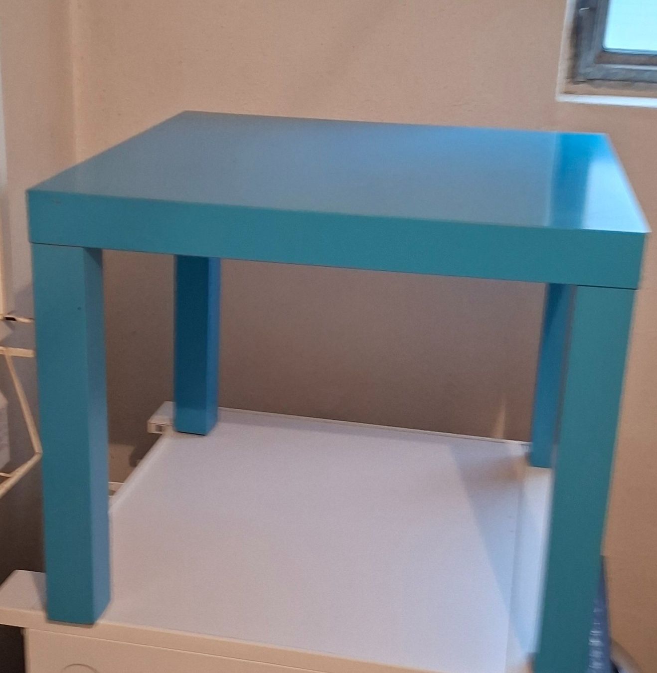 Ikea Tavoli: Tisch Lack von Ikea, türkis – Usato da Greifensee venduto da Snowtime 1