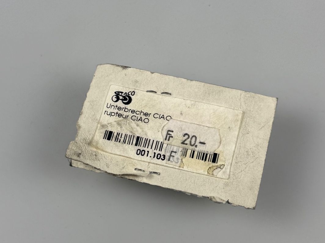Piaggio Mofas: Piaggio Ciao Unterbrecher EFFE – Neu und originalverpackt aus Hallau von mofaplus 1