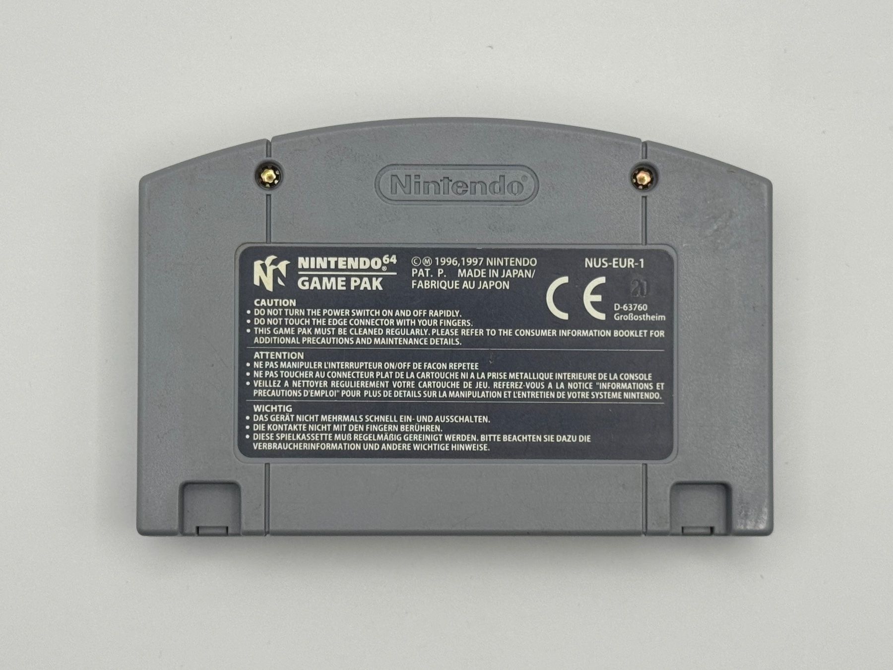 Nintendo Giochi: N64 Nagano Winter Olympics '98 – Usato da Bettlach venduto da awi_7jcb 1