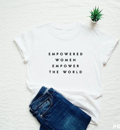 Empowered Women T-Shirt, Grösse XS, neu