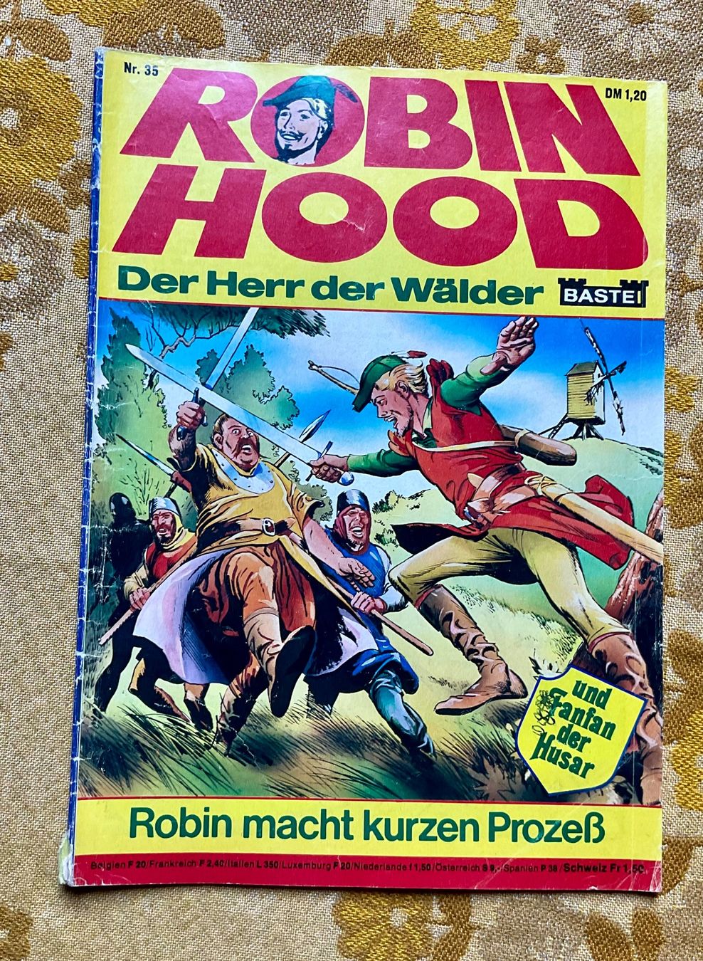 Comics: Robin Hood Heft Nr 35 von 1973 ? – Gebraucht aus Endingen von nathan05
