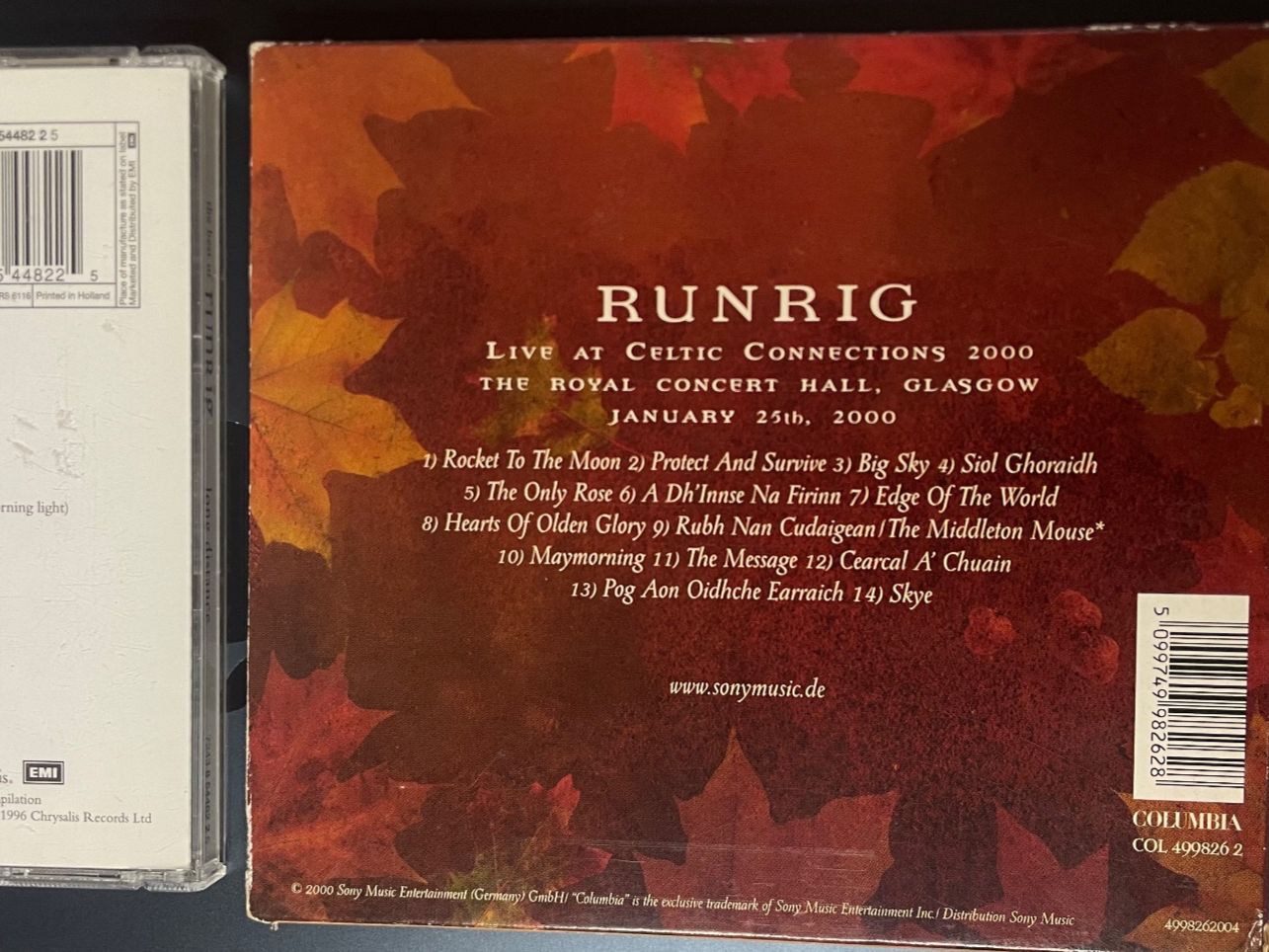 Runrig - Long Distance Live Celtic Connections 3 CD - top (Gebraucht ...