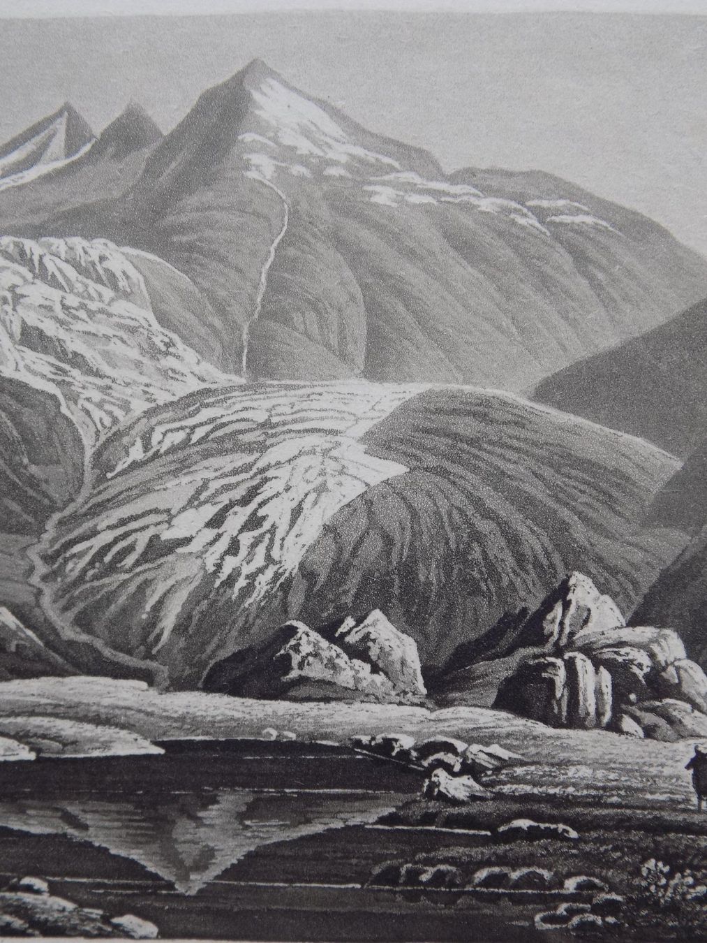 Incisioni: Vue glacier Rhône Valais – Usato da Risch venduto da Rischli15 5