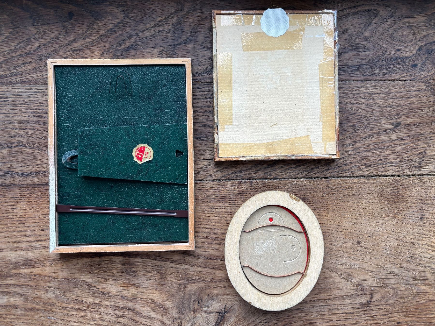Cornici: 3 Vintage Bilderrahmen Goldfarben – Usato da Horgen venduto da uge_pd5p 1
