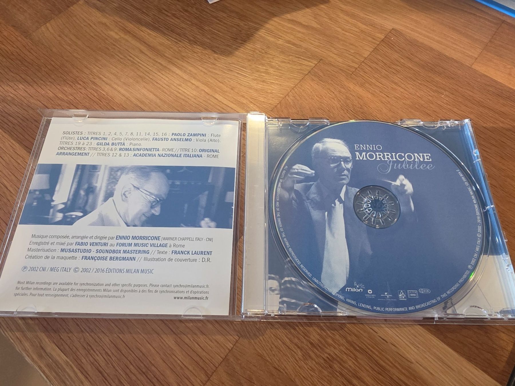 CD: Ennio Morricone Jubilee – Nuovo (secondo la descrizione) da Cudrefin venduto da sebou05 1
