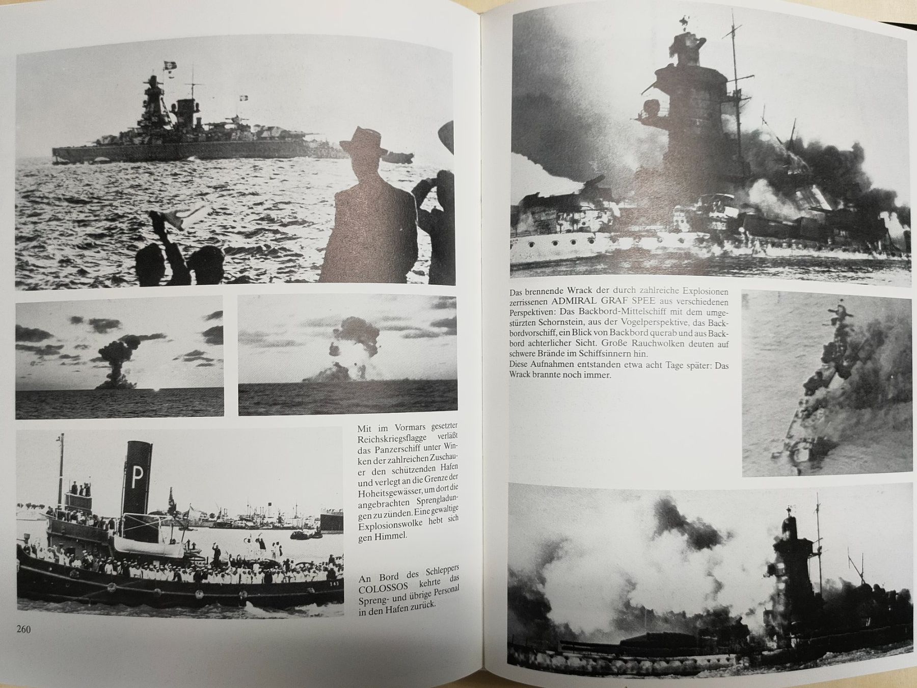 Libri: Kriegsmarine, Panzerschiffe, WW2, Schlachtschiff, Graf Spee – Usato da Rorschacherberg venduto da J40070 6
