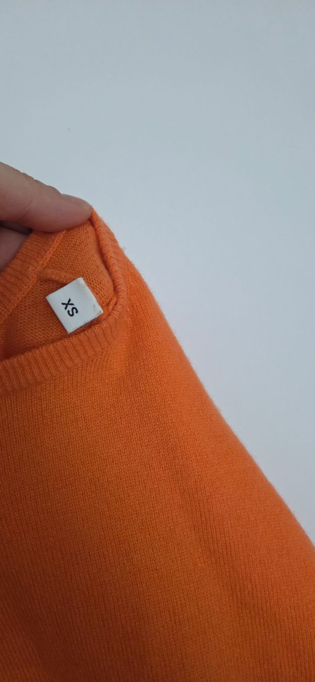 Allude Maglioni & Felpe: Allude Kaschmir Pullover Orange, Gr. S – Usato da Hellbühl venduto da Veci02 4