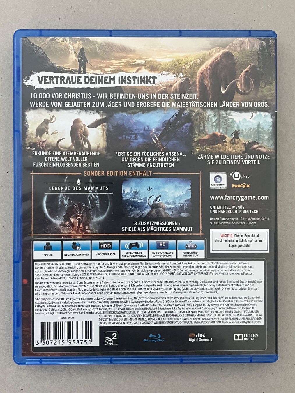 Giochi: Far Cry Primal – PS4 – Usato da Alterswil FR venduto da czRtdXg 1
