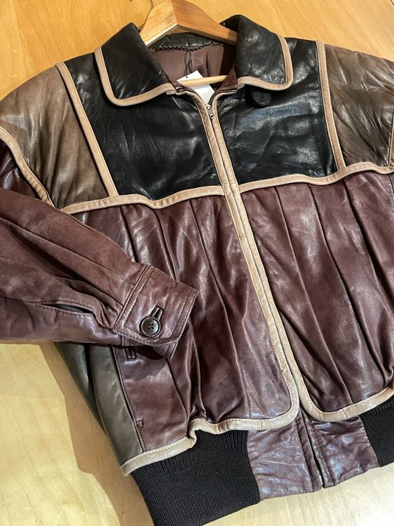 70s GIORGIO ARMANI leather jacket