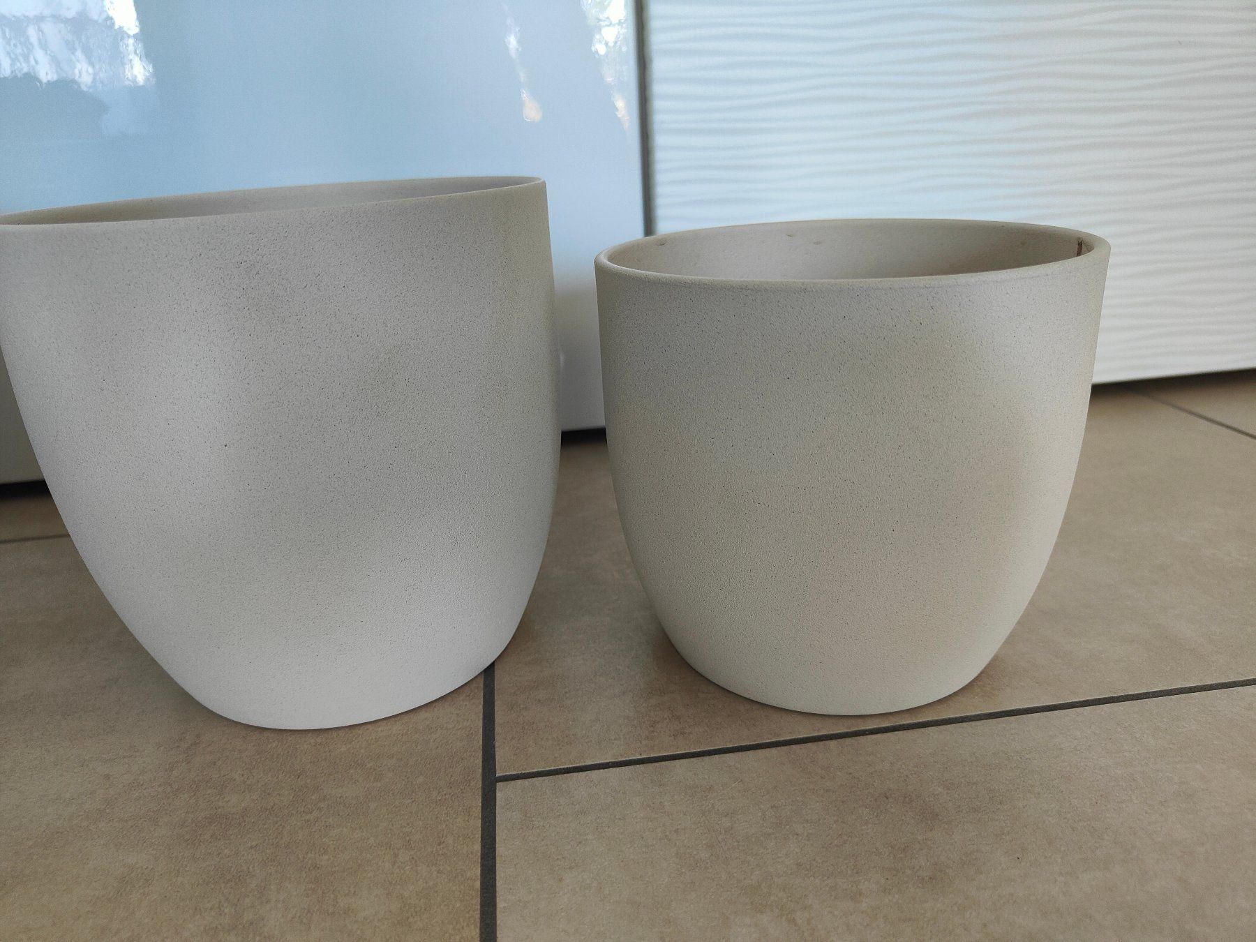 Vasi per fiori: 2x Blumentopf / Übertopf – Usato da Rickenbach b. Wil venduto da VeryLovelyThings 1