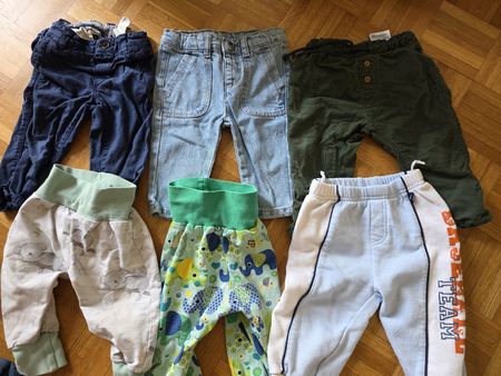 Baby Hosen pumphosen trainer Jungen gr 74 80