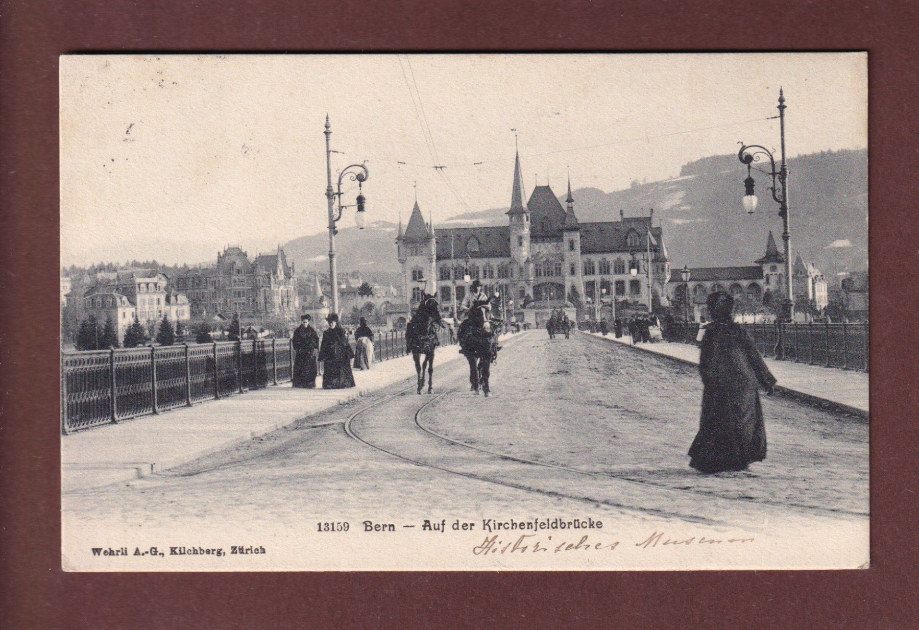 Ansichtskarten: BERN - Auf der Kirchenfeldbrücke – Gebraucht aus Pully von nicecards-shop