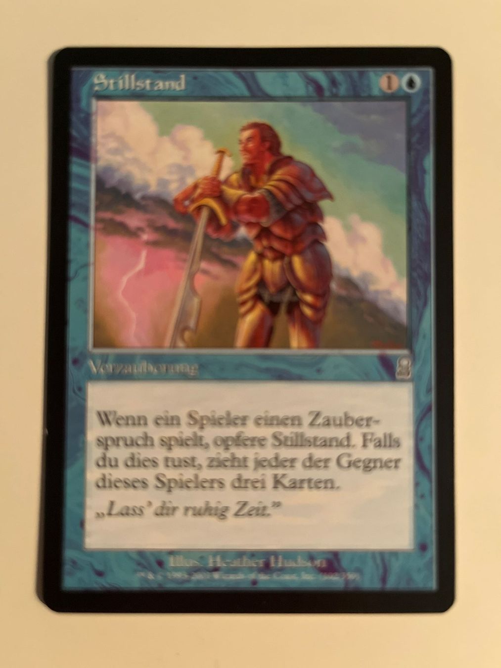 Magic The Gathering Cartes à collectionner: 1 x Stillstand - Magic: The Gathering - MtG – D'occasion à Kriens par Shadi1980