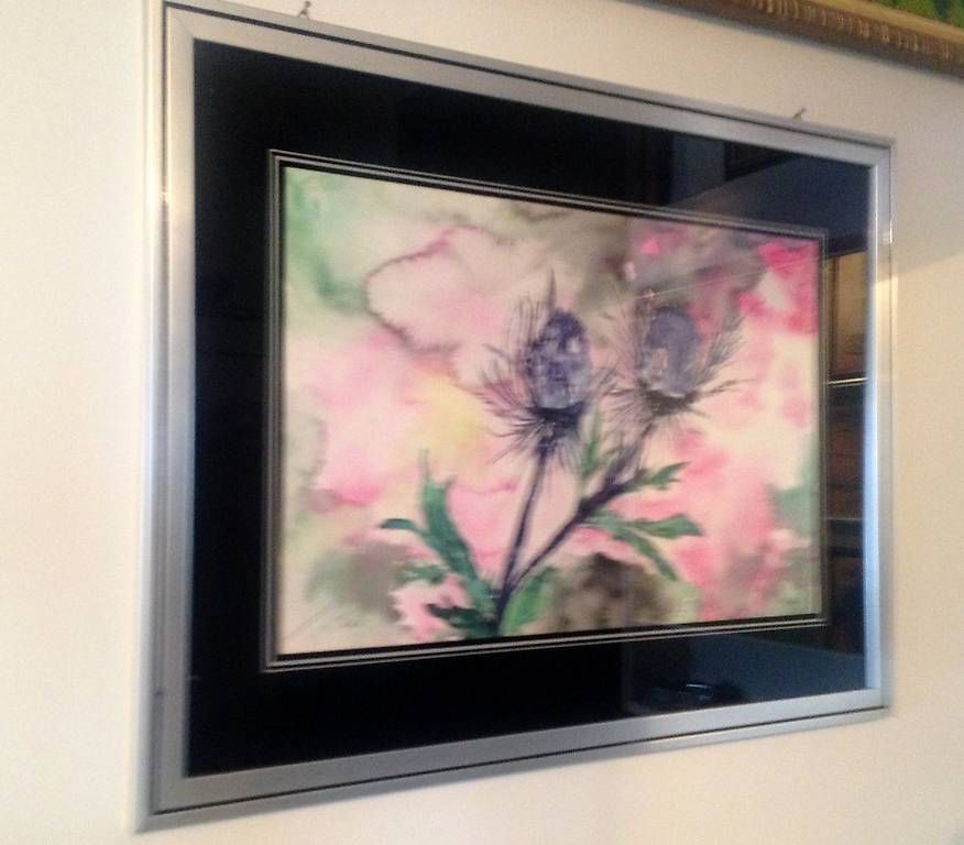 Dipinti: Disteln Aquarell – Nuovo e nell'imballaggio originale da Eschenbach venduto da Alicekunst 1