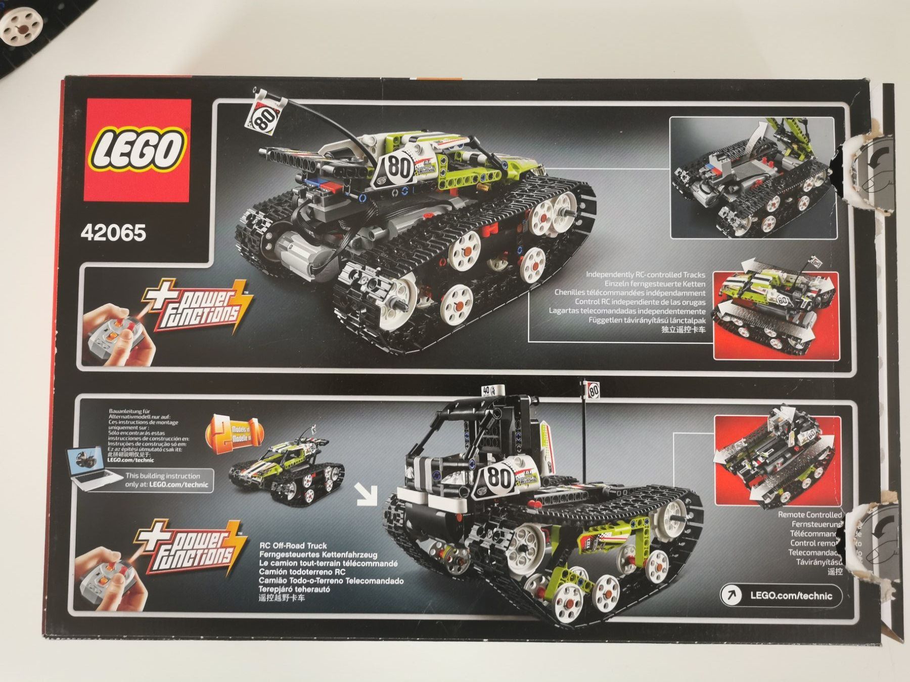 Lego Baukästen: Lego Technic RC Tracked Racer 42065 - neuwertig – Gebraucht aus Hohenrain von  3