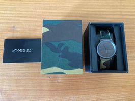 Komono Wizard Print Series M-81 Camo, Herren Uhr, watch